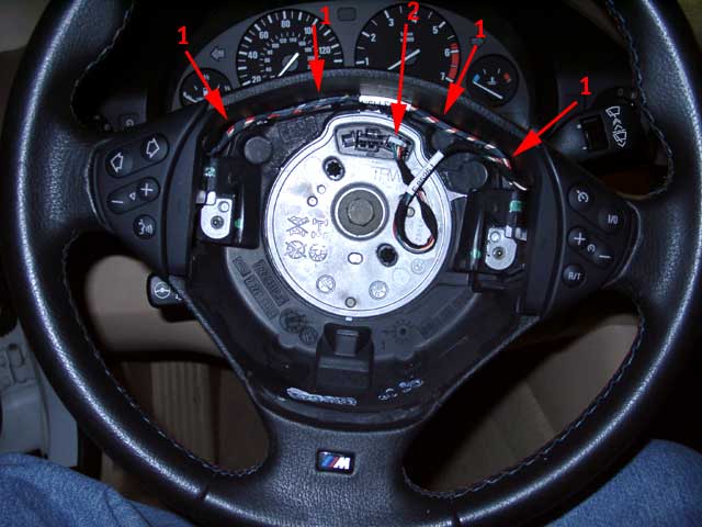 8b96685f0144439bcd2802e43114b8e7  M-Sport Steering Wheel Side Pod Replacement