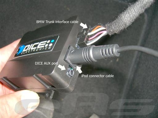 Dice ipod/iphone integration kit in a 3 series e46 bmw